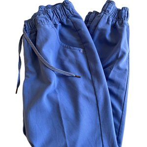 Blue Jaanuu Scrub Joggers Womens Small